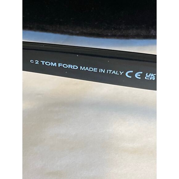 Tom Ford Black Sunglasses NWT and Case main image 11